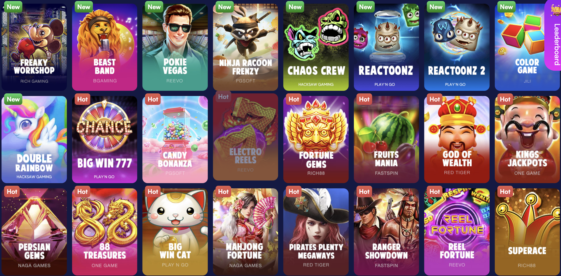 Games Selection